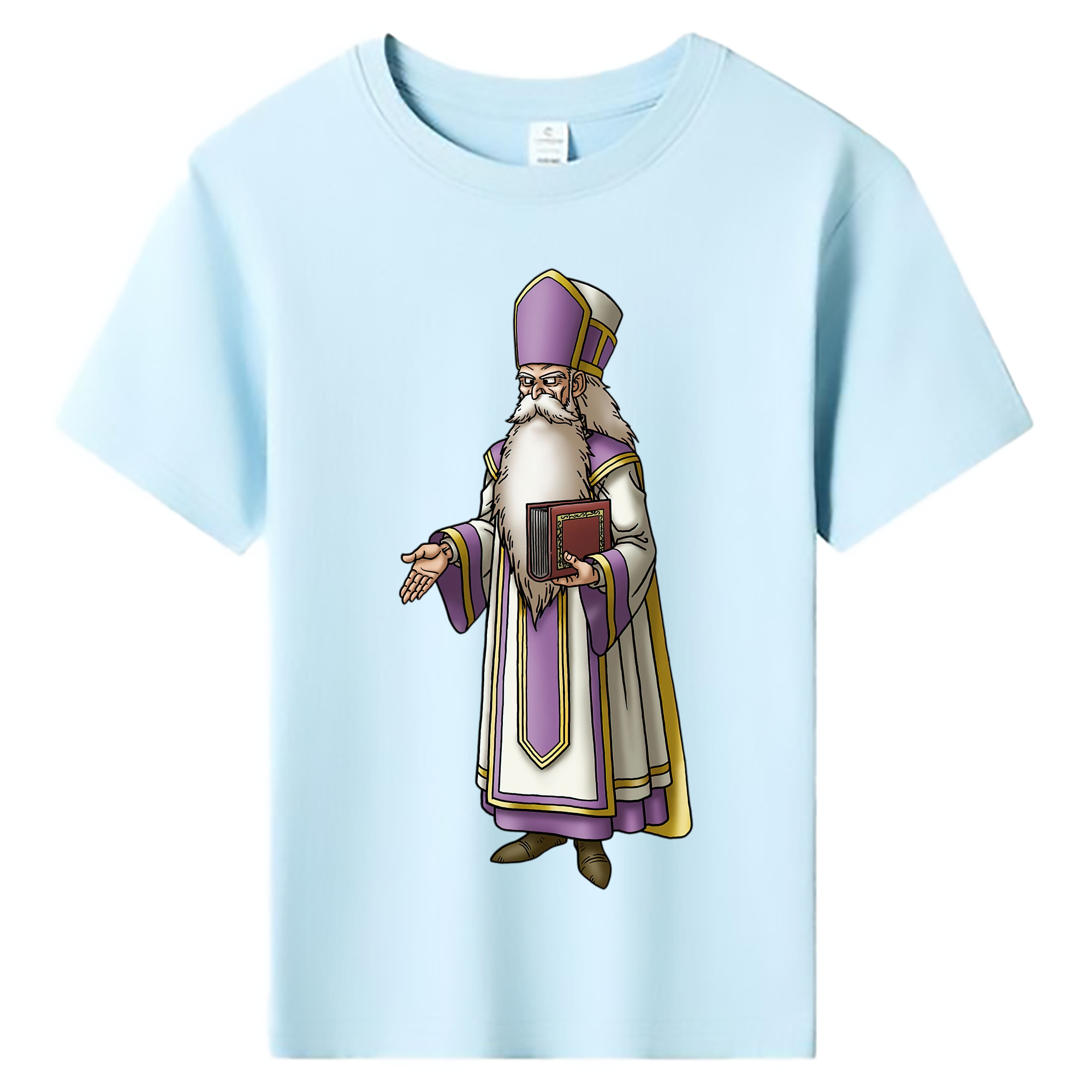 （画像用） ドラゴンクエスト Doragon Kuesuto Dragon Quest 綿100％キッズTシャツ（フロントプリント）